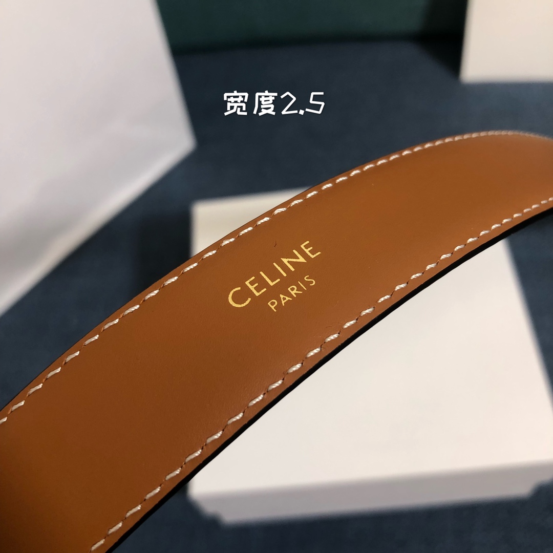 Female Leather Belt Cow Leather 5mm