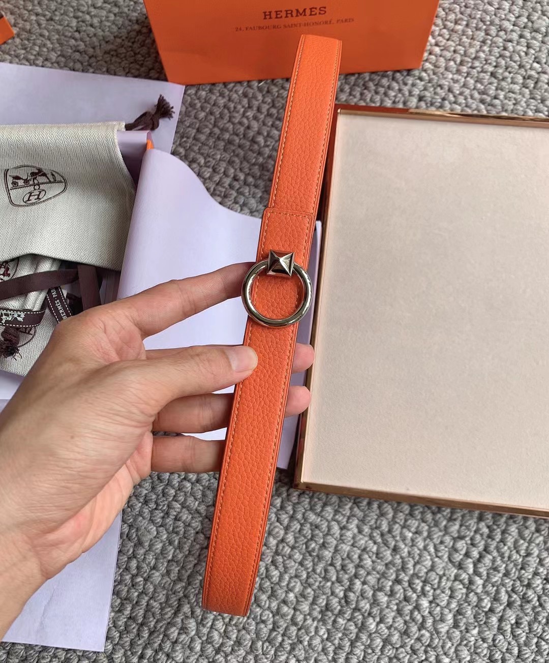 Hermès Female Basic Belt S-m