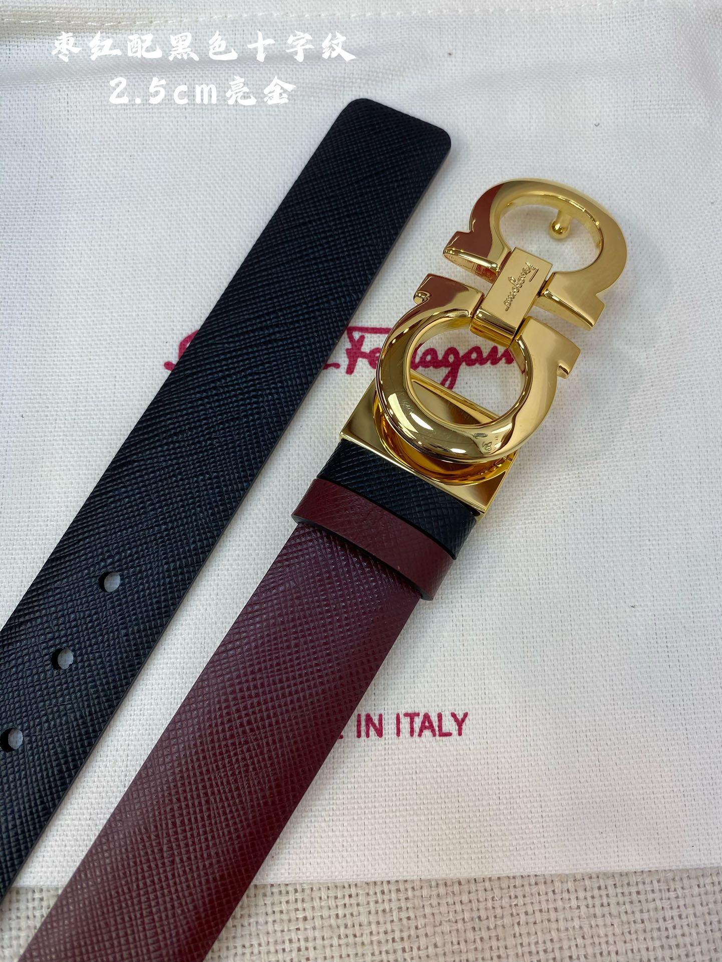 Salvatore Ferragamo Female Basic Belt Cow Leather 25mm