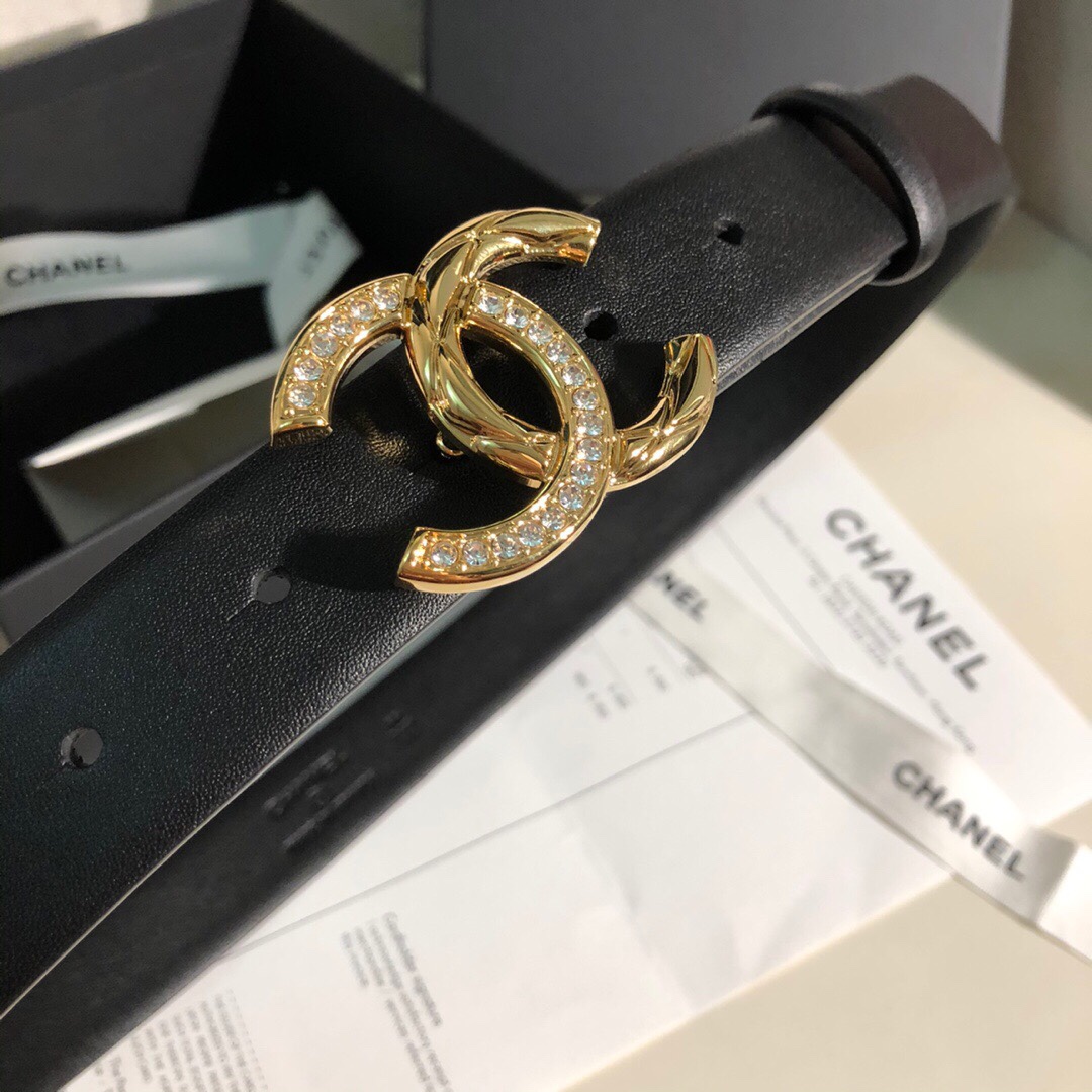 Chanel Female Basic Belt Cow Leather M