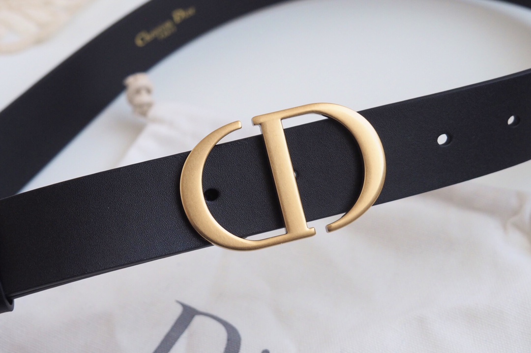 Dior Female Basic Belt Cow Leather M