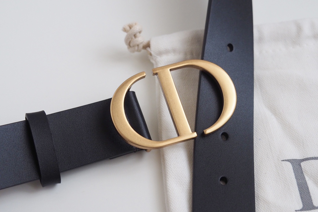 Dior Female Basic Belt Cow Leather M