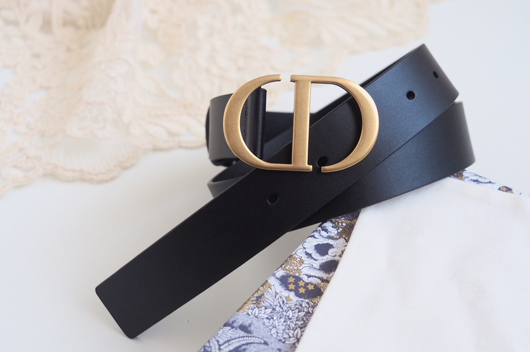 Dior Female Basic Belt Cow Leather M