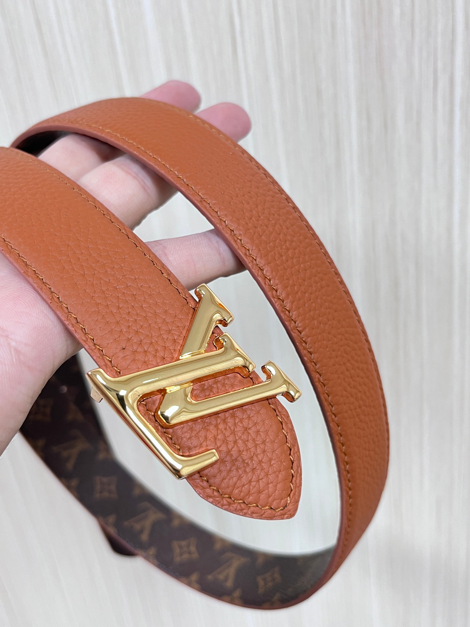 Louis Vuitton Female Basic Belt Canvas M-l