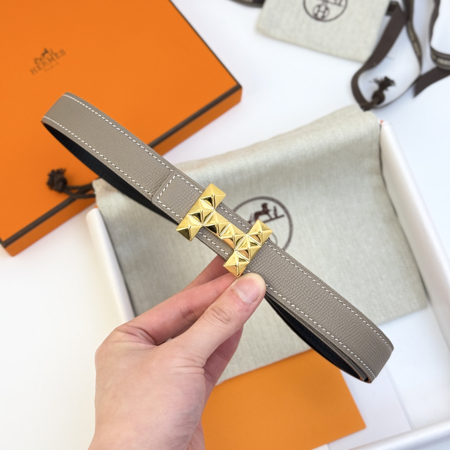 Hermès Female Basic Belt 24mm-13514-l-m-s