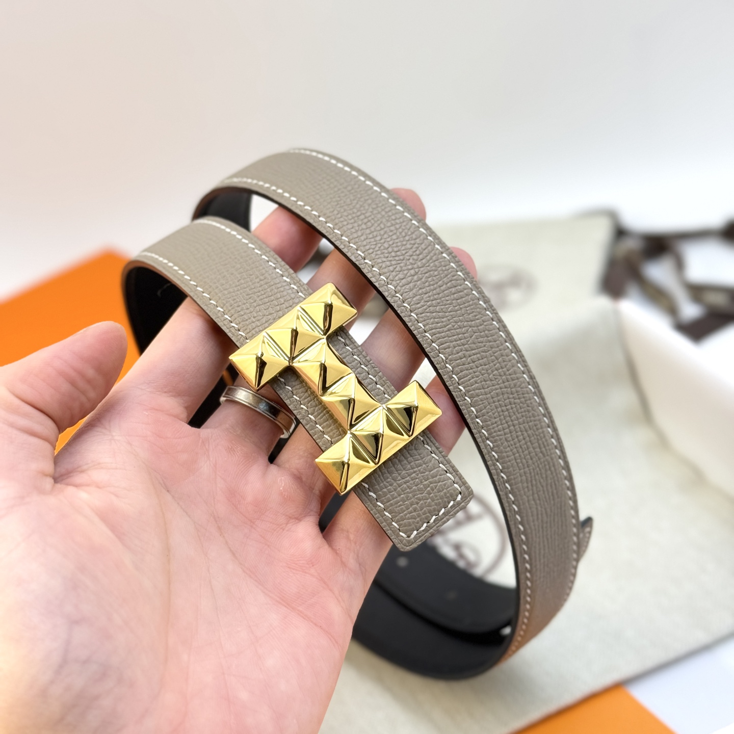 Hermès Female Basic Belt 24mm-13514-l-m-s