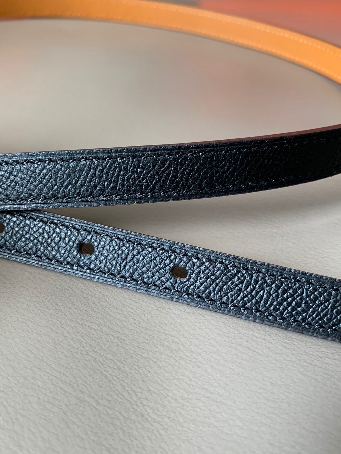 Hermès Female Leather Belt Cow Leather S-m