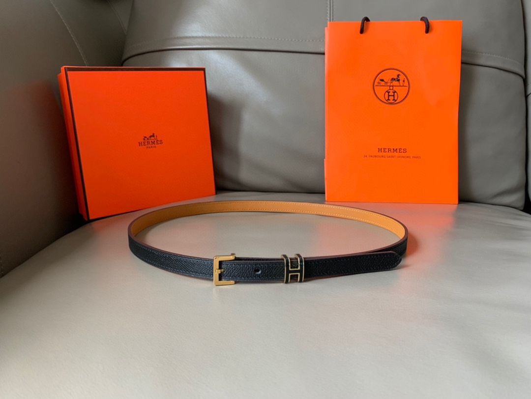 Hermès Female Leather Belt Cow Leather S-m