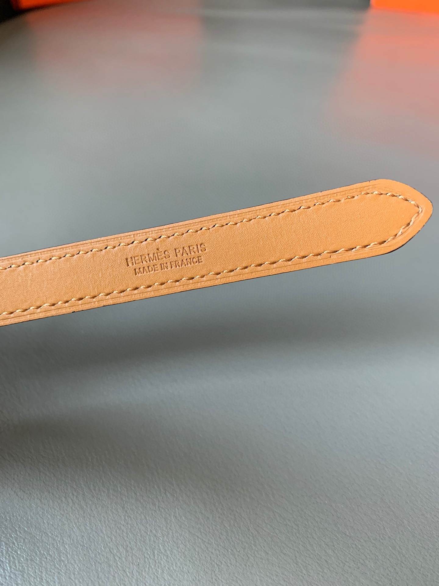 Hermès Female Leather Belt Cow Leather S-m