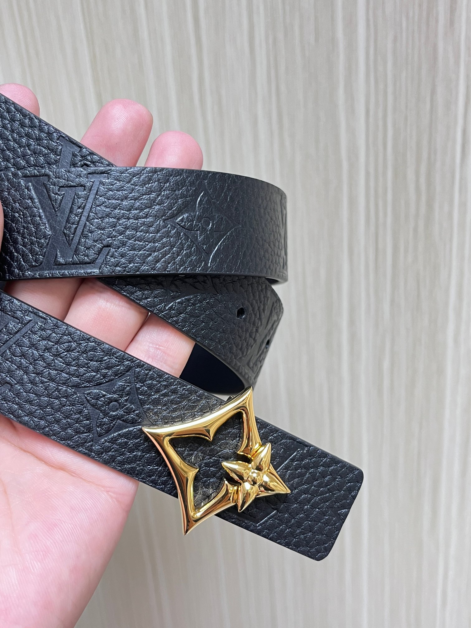 Female Basic Belt Cow Leather Black