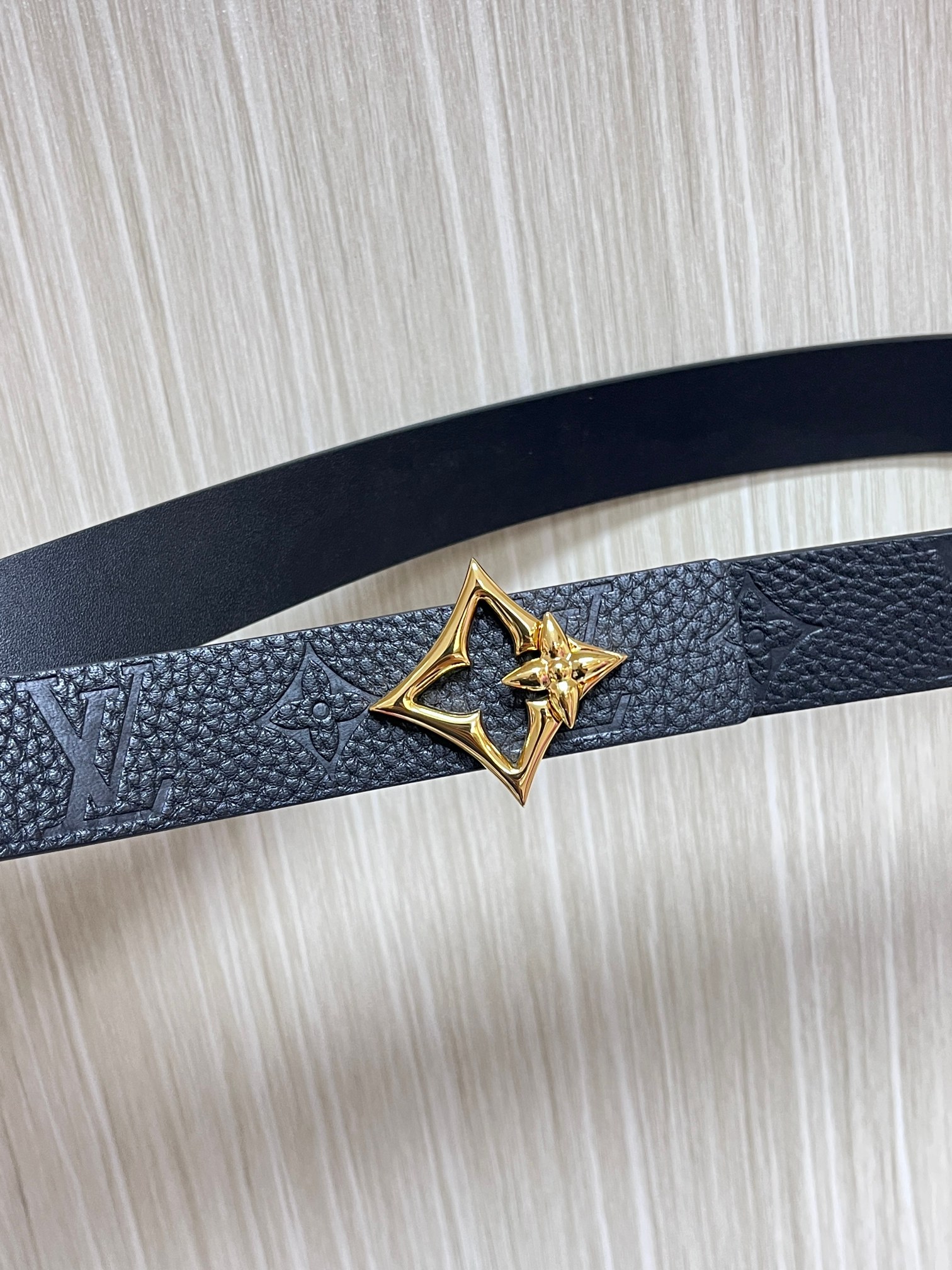Female Basic Belt Cow Leather Black