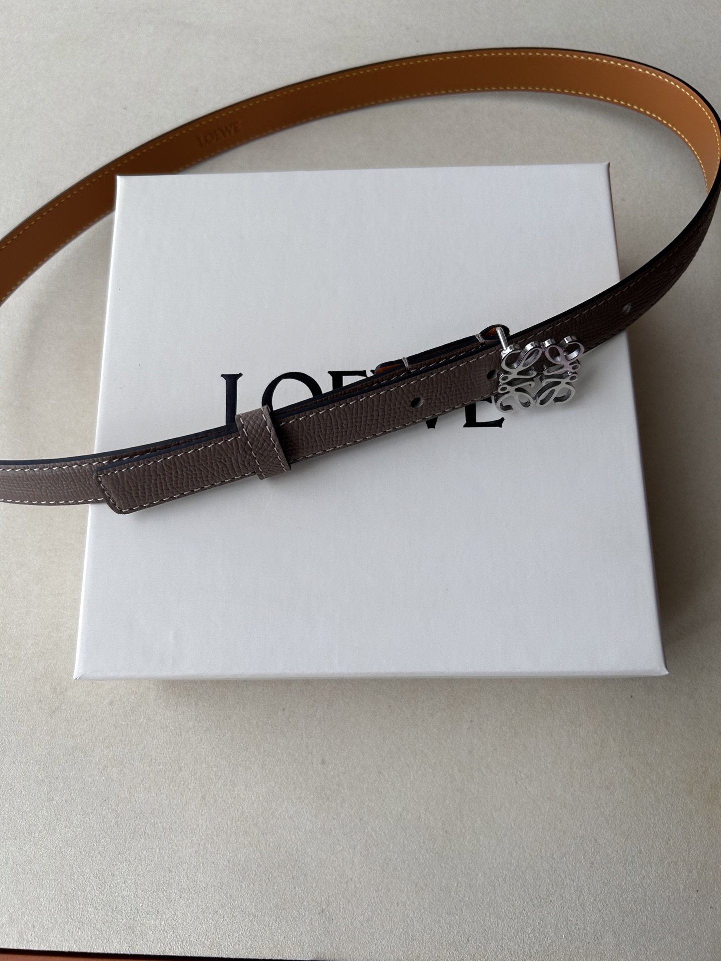 Female Basic Belt Top Grain Leather 20mm