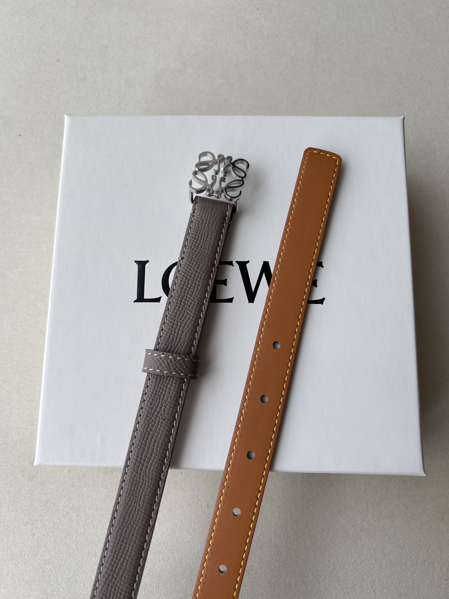 Female Basic Belt Top Grain Leather 20mm