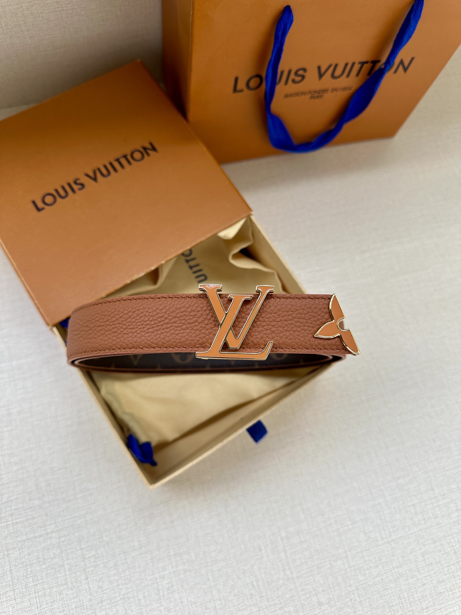 Louis Vuitton Female Basic Belt Canvas S-m-l