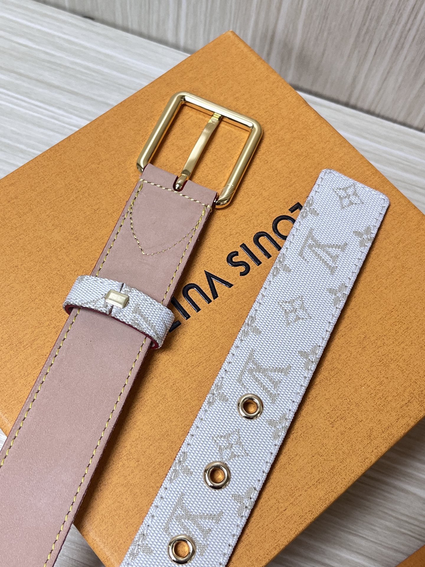 Louis Vuitton Female Basic Belt Canvas 0mm-m-l