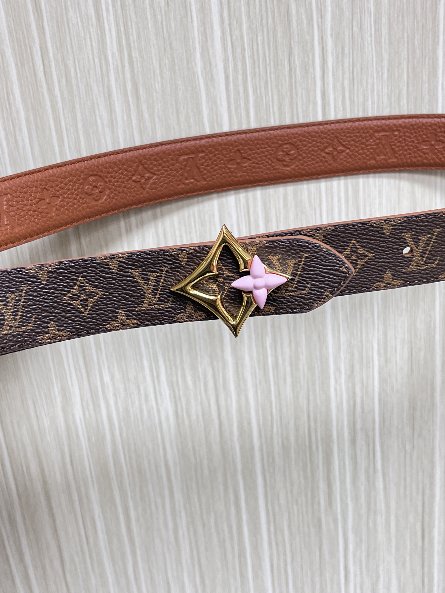 Louis Vuitton Female Basic Belt Canvas M-l