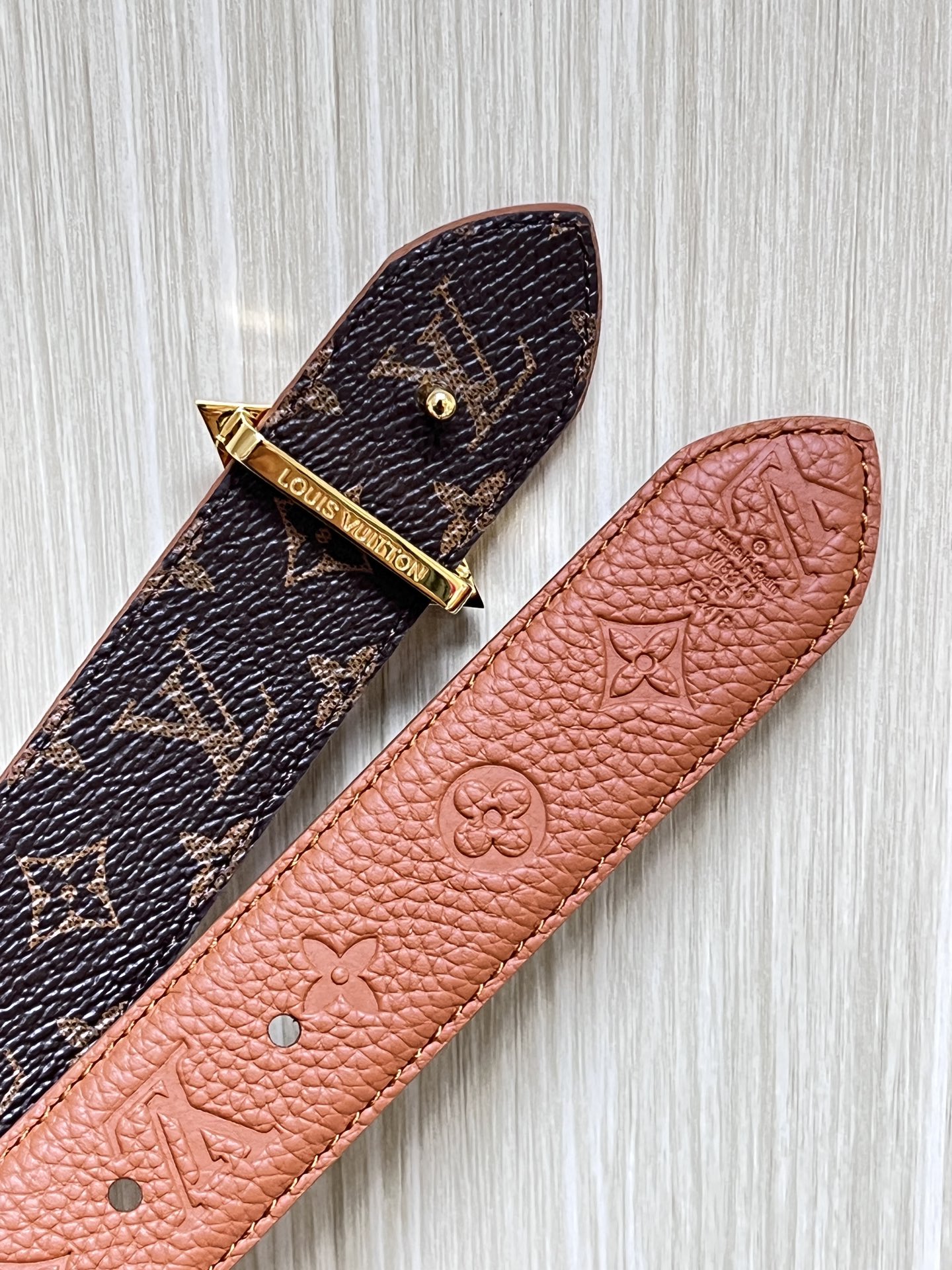 Louis Vuitton Female Basic Belt Canvas M-l
