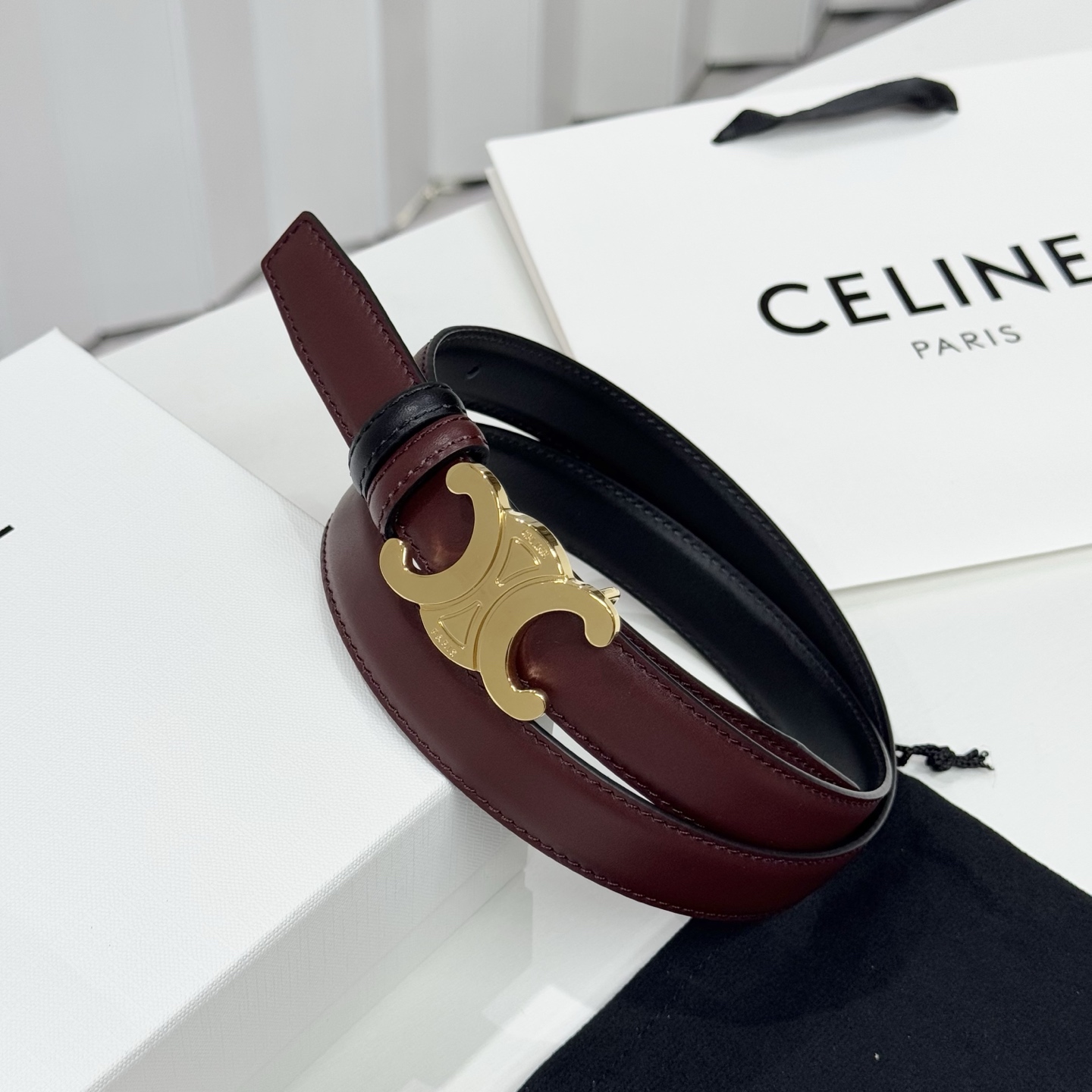 Celine Female Basic Belt Cow Leather L