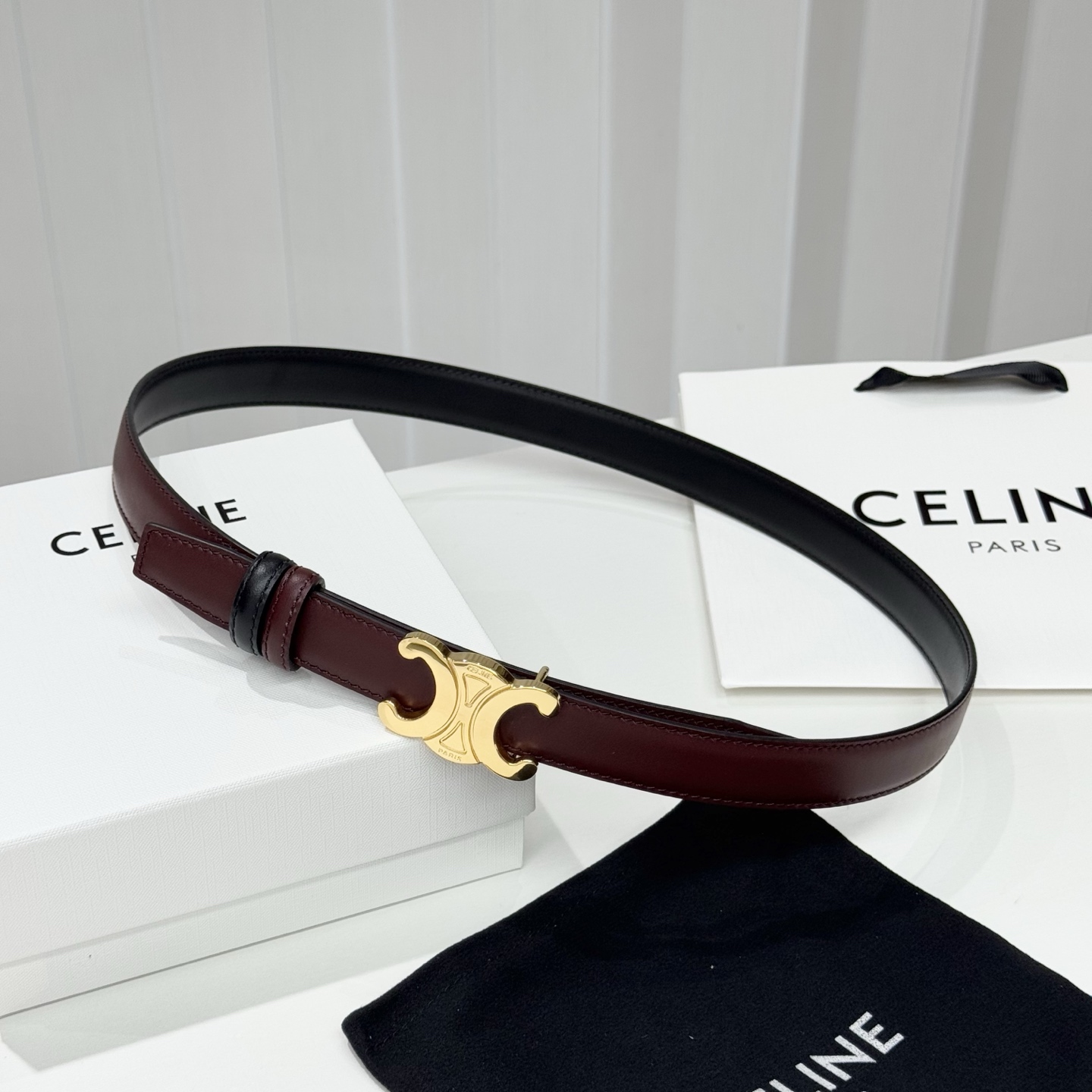 Celine Female Basic Belt Cow Leather L