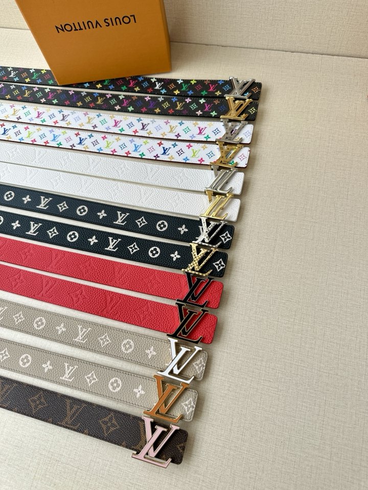 Louis Vuitton Female Basic Belt Canvas M-l