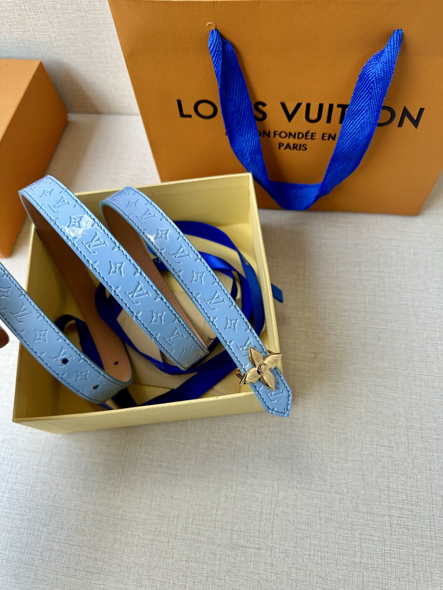 Louis Vuitton Female Basic Belt Cow Leather S-m-l