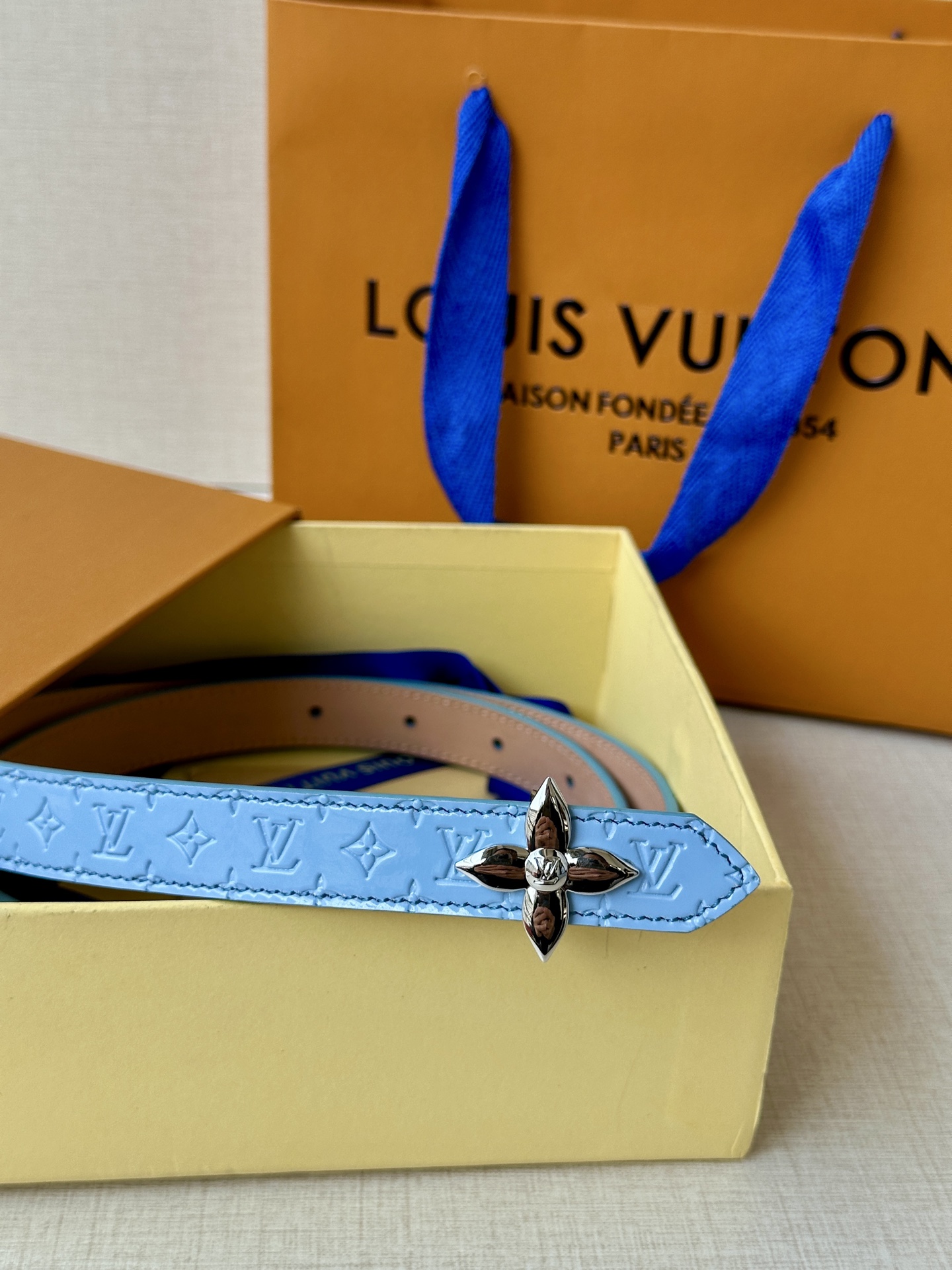 Louis Vuitton Female Basic Belt Cow Leather S-m-l