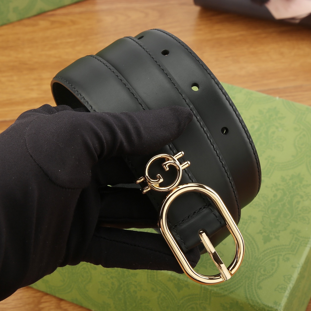Female Basic Belt Black