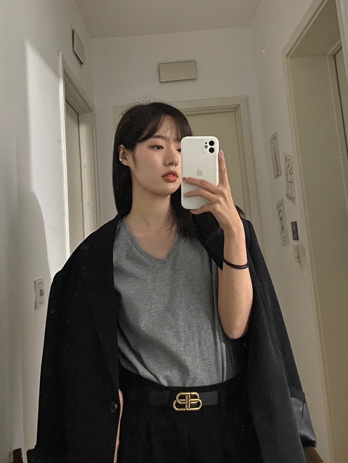 Balenciaga Female Basic Belt L