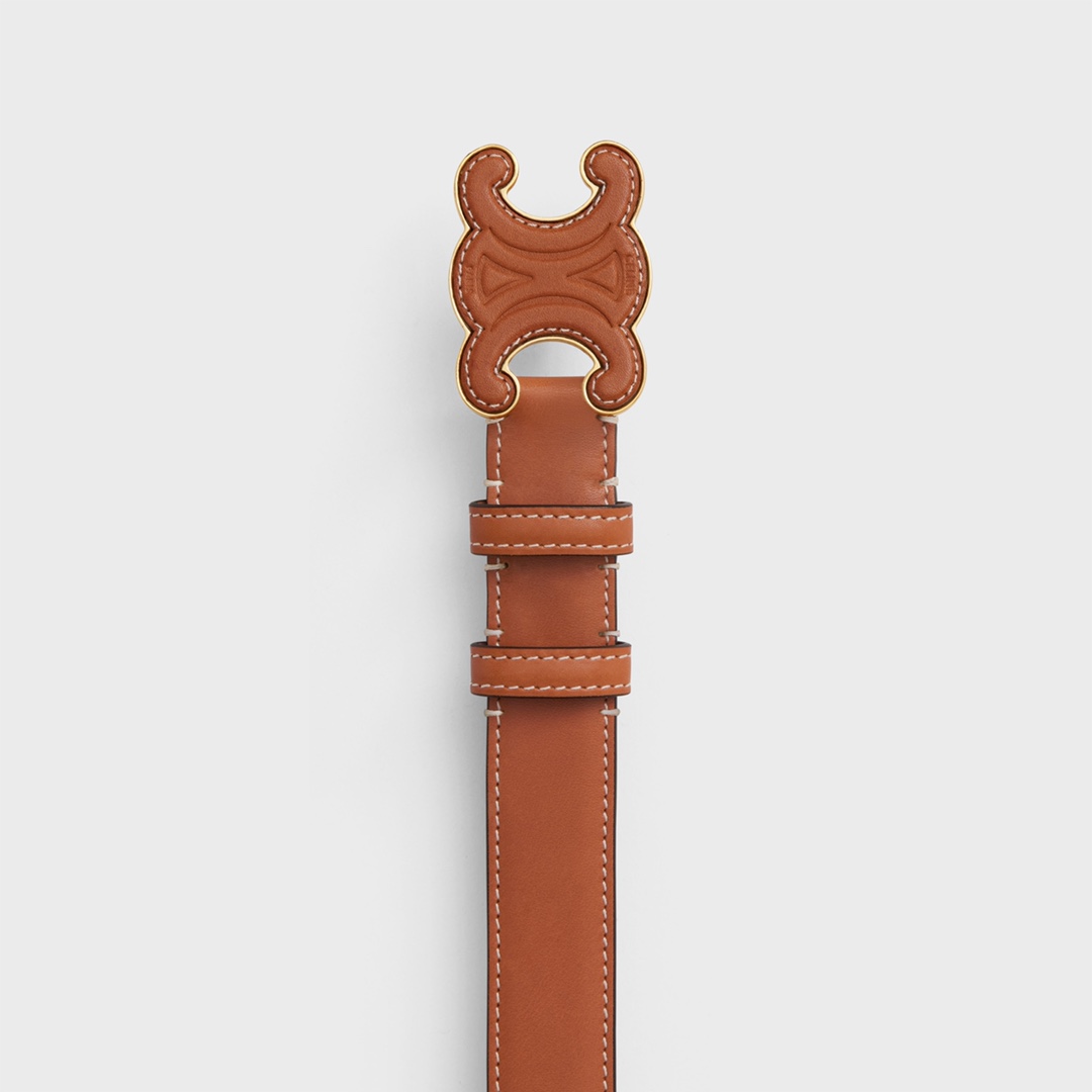 Celine Female Leather Belt Cow Leather M-l