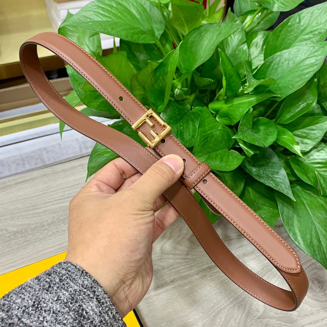 Fendi Female Basic Belt Cow Leather 20mm