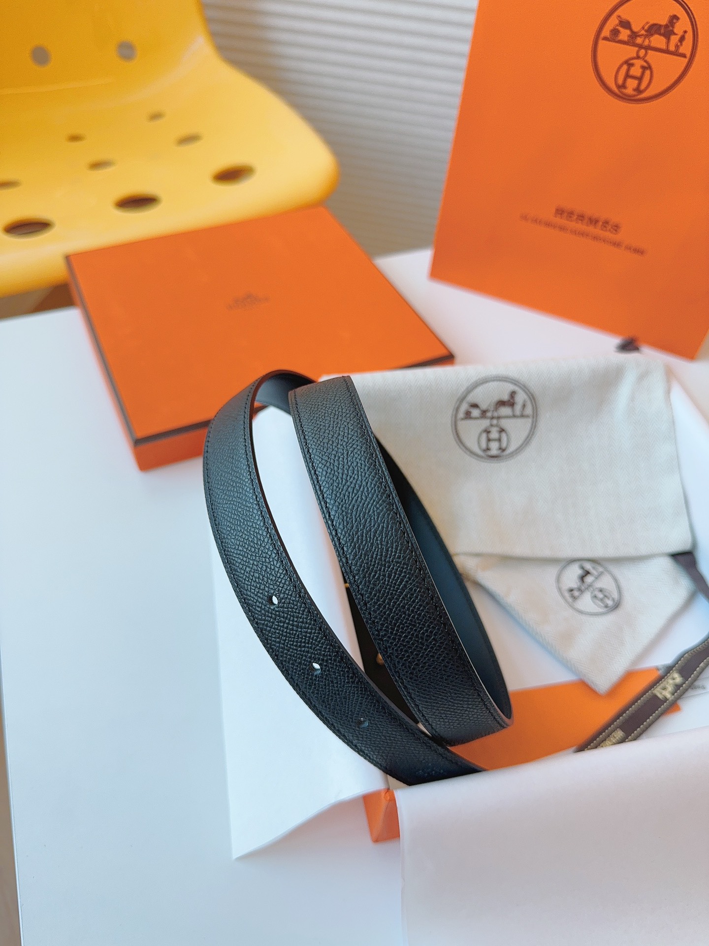 Hermès Female Basic Belt Cow Leather S-m