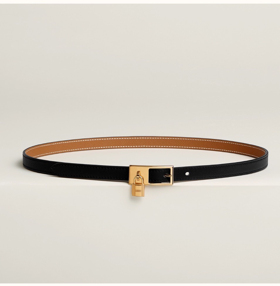 Hermès Female Leather Belt Cow Leather S-m-l