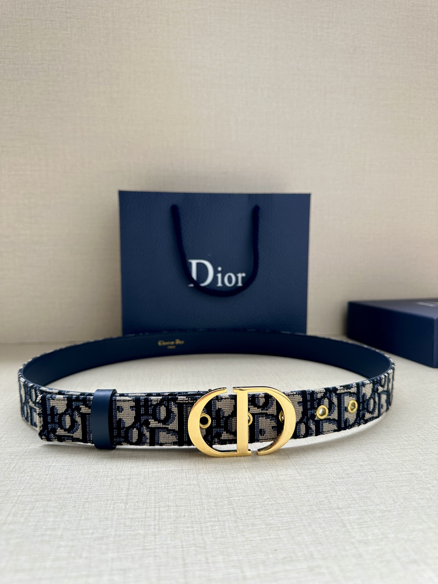 Dior Female Basic Belt Gold S-m-l