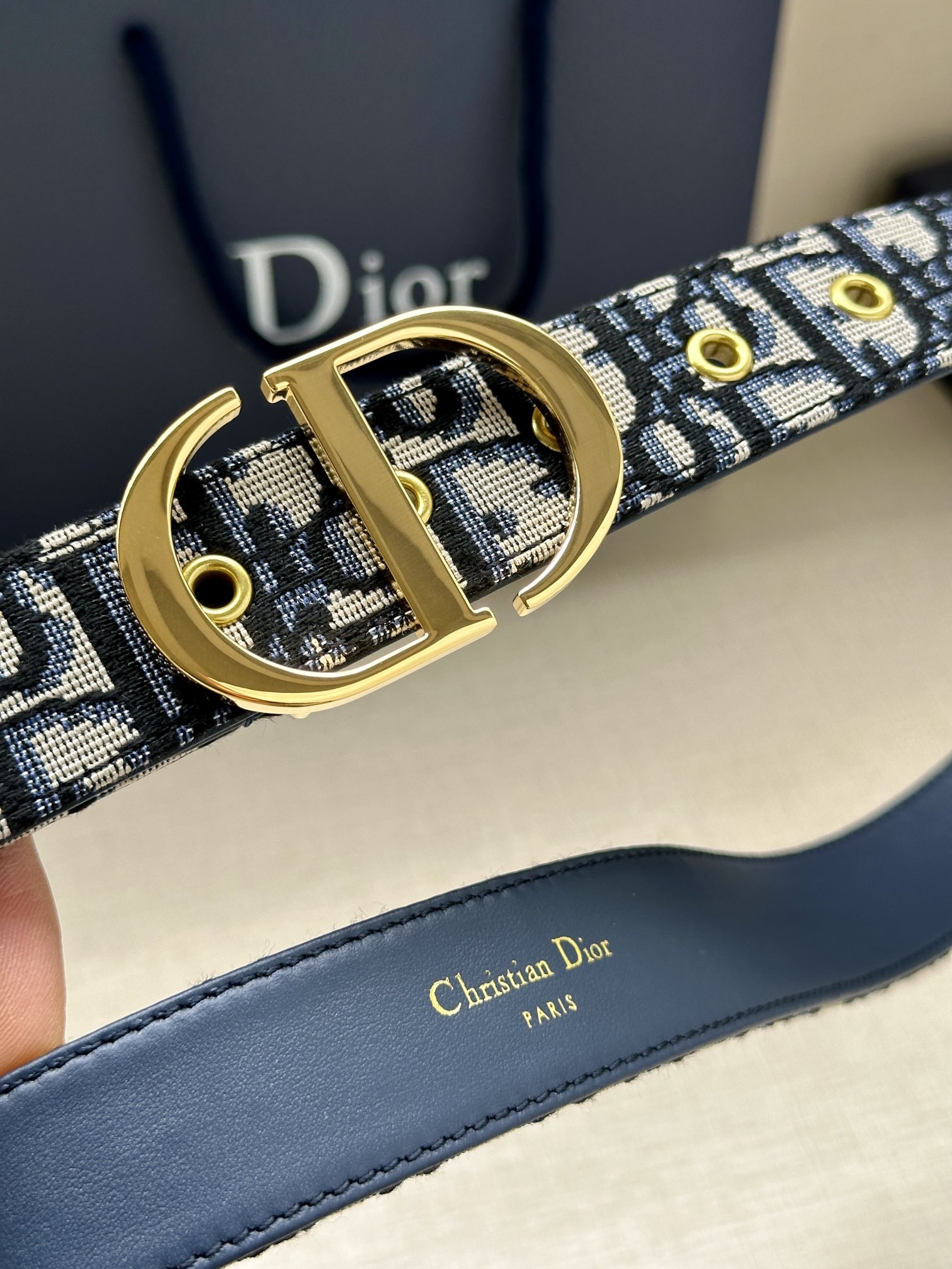 Dior Female Basic Belt Gold S-m-l