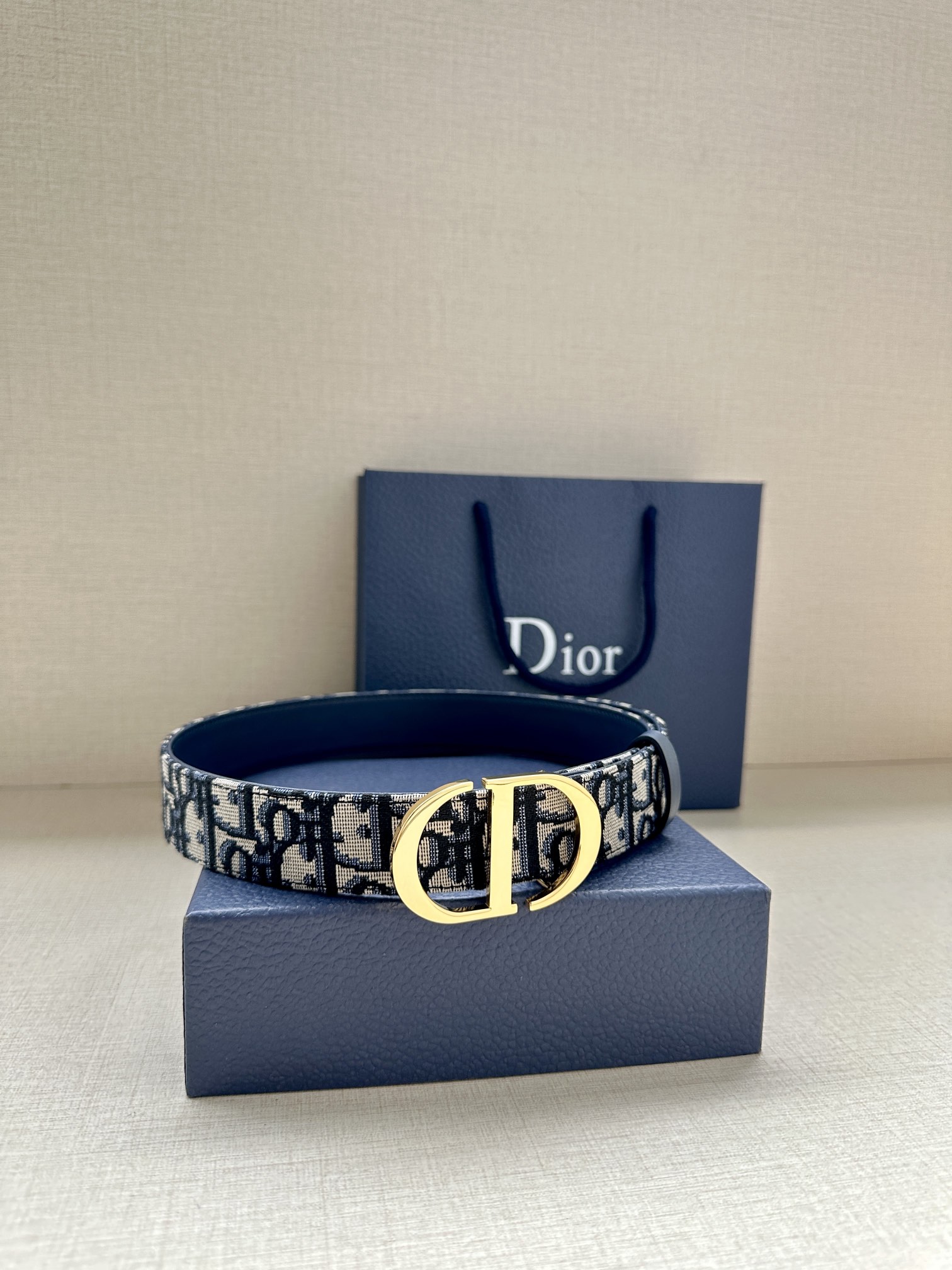 Dior Female Basic Belt Gold S-m-l