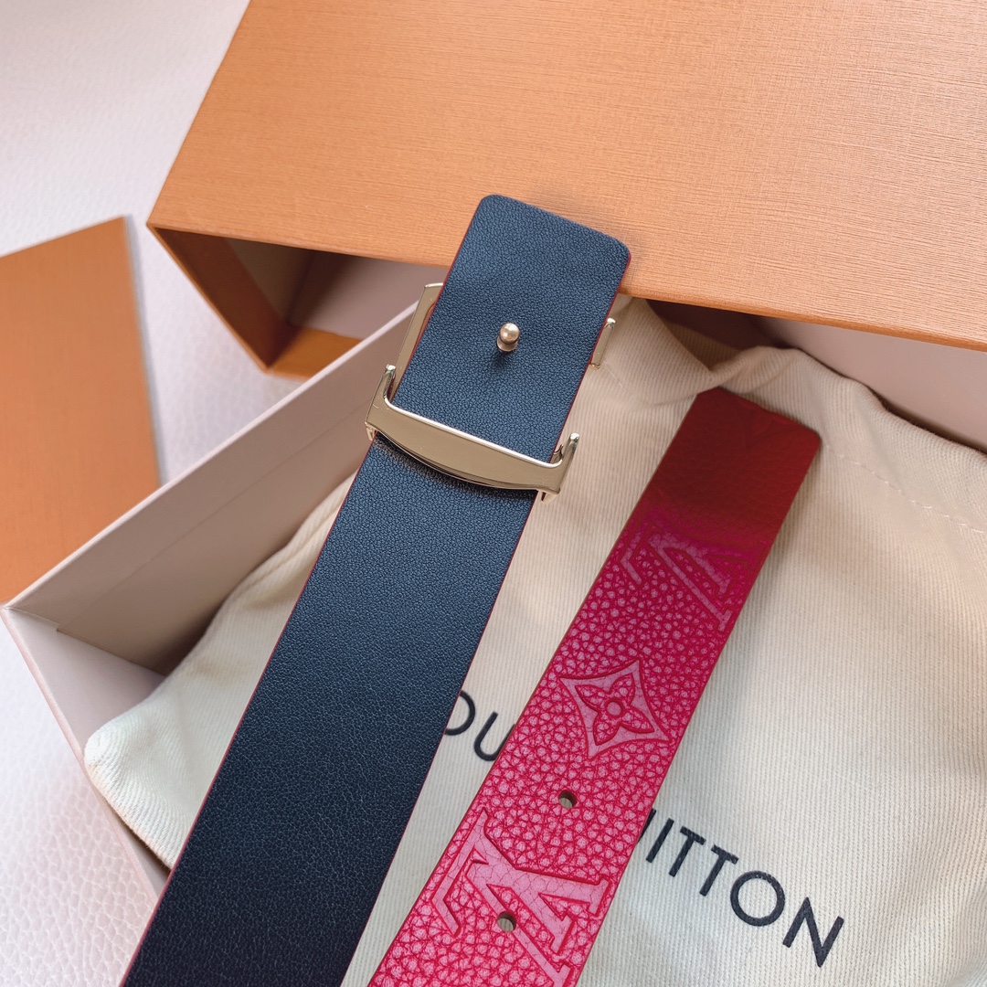 Louis Vuitton Female Basic Belt Cow Leather L