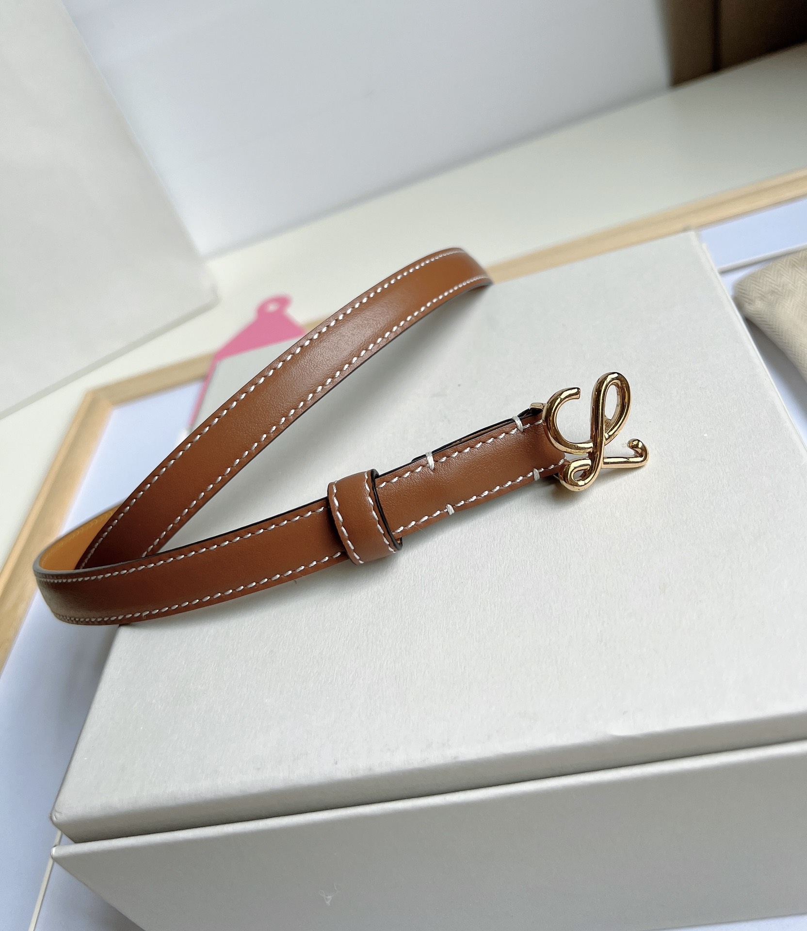 Loewe Female Basic Belt Cow Leather M-l