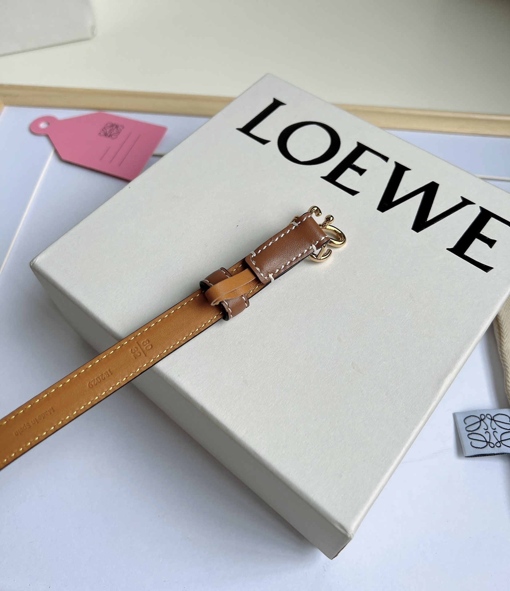 Loewe Female Basic Belt Cow Leather M-l