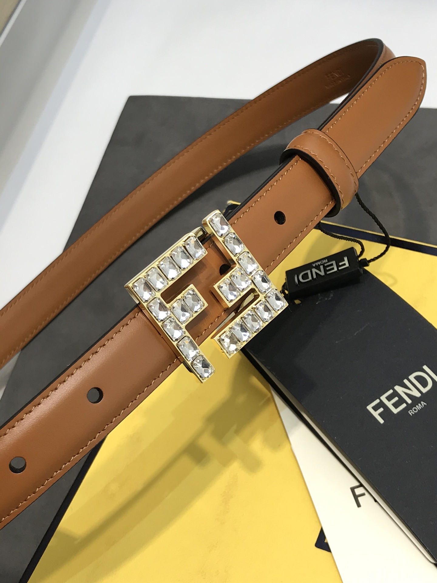 Female Basic Belt Top Grain Leather M