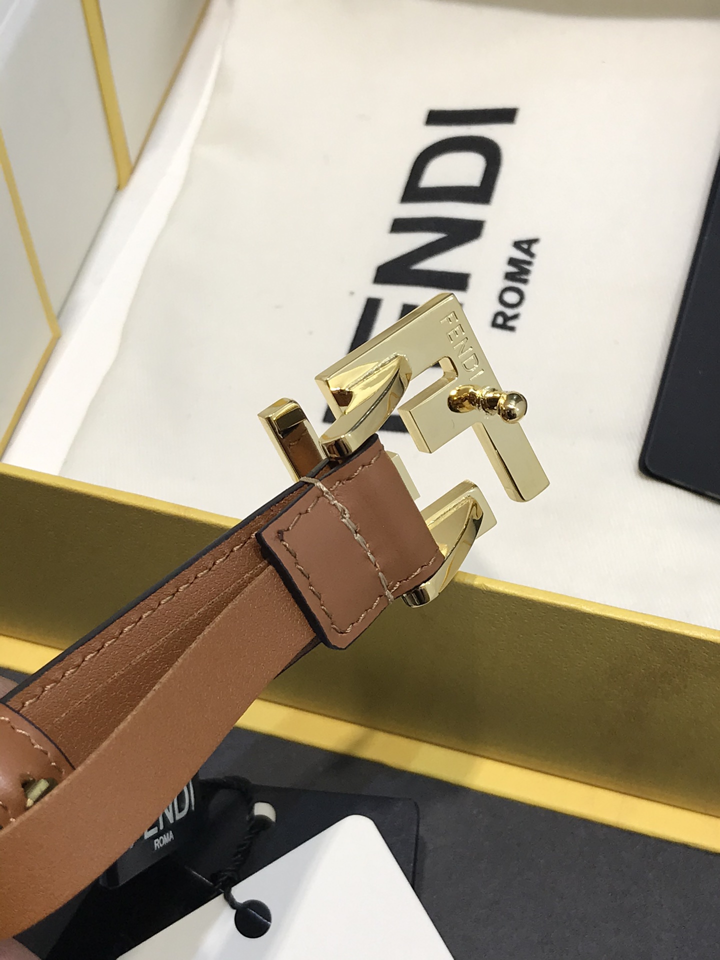 Female Basic Belt Top Grain Leather M