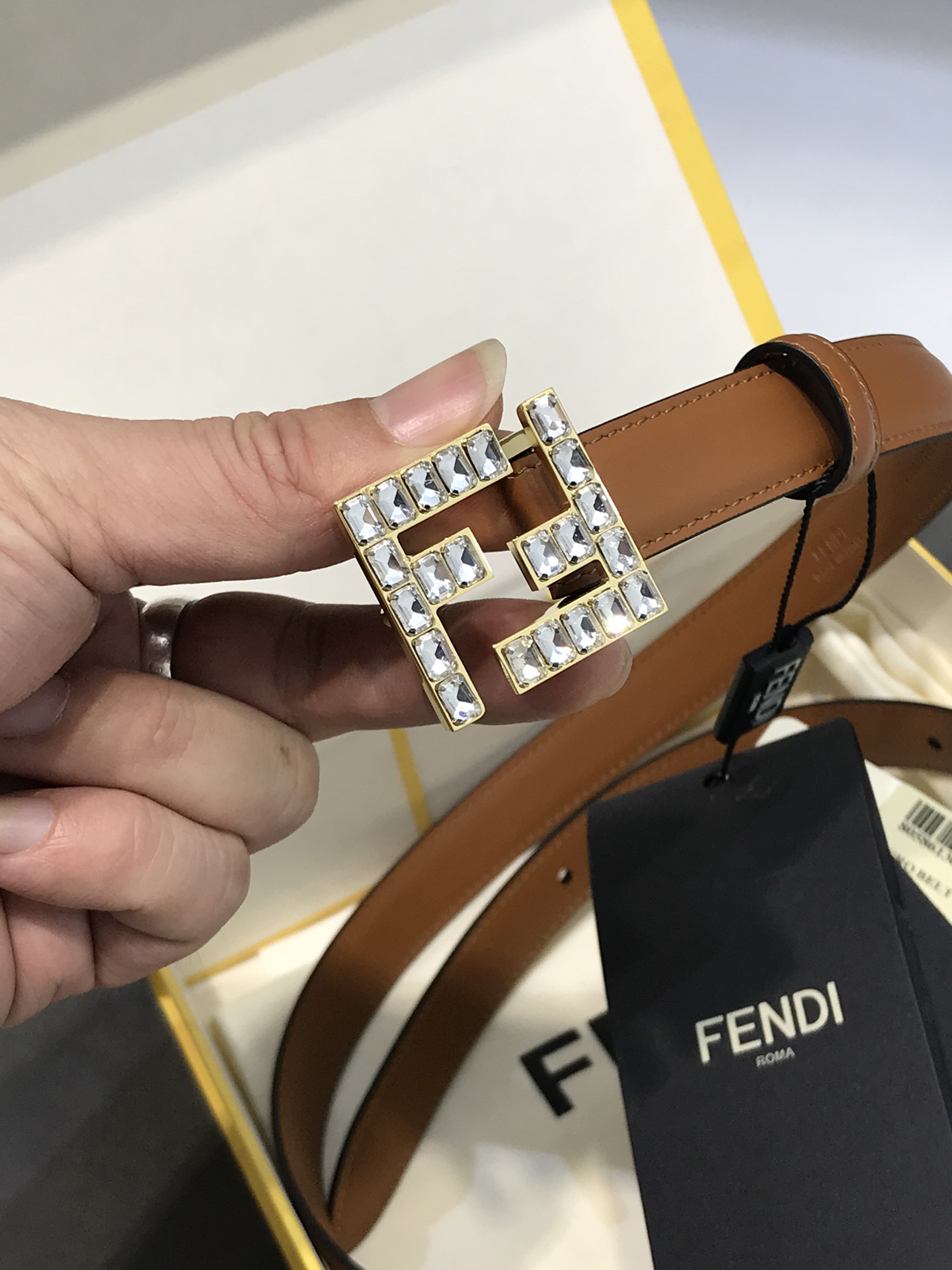 Female Basic Belt Top Grain Leather M