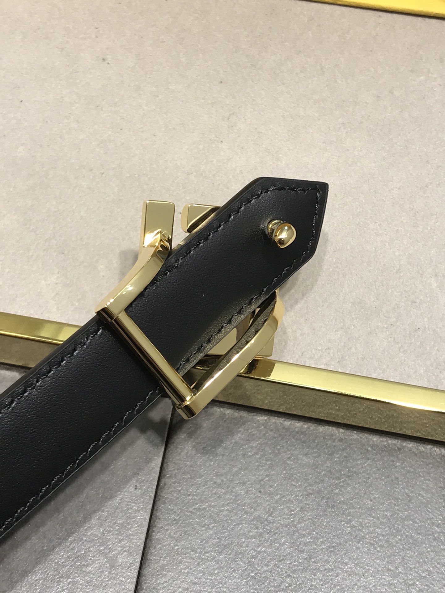 Female Basic Belt Top Grain Leather M