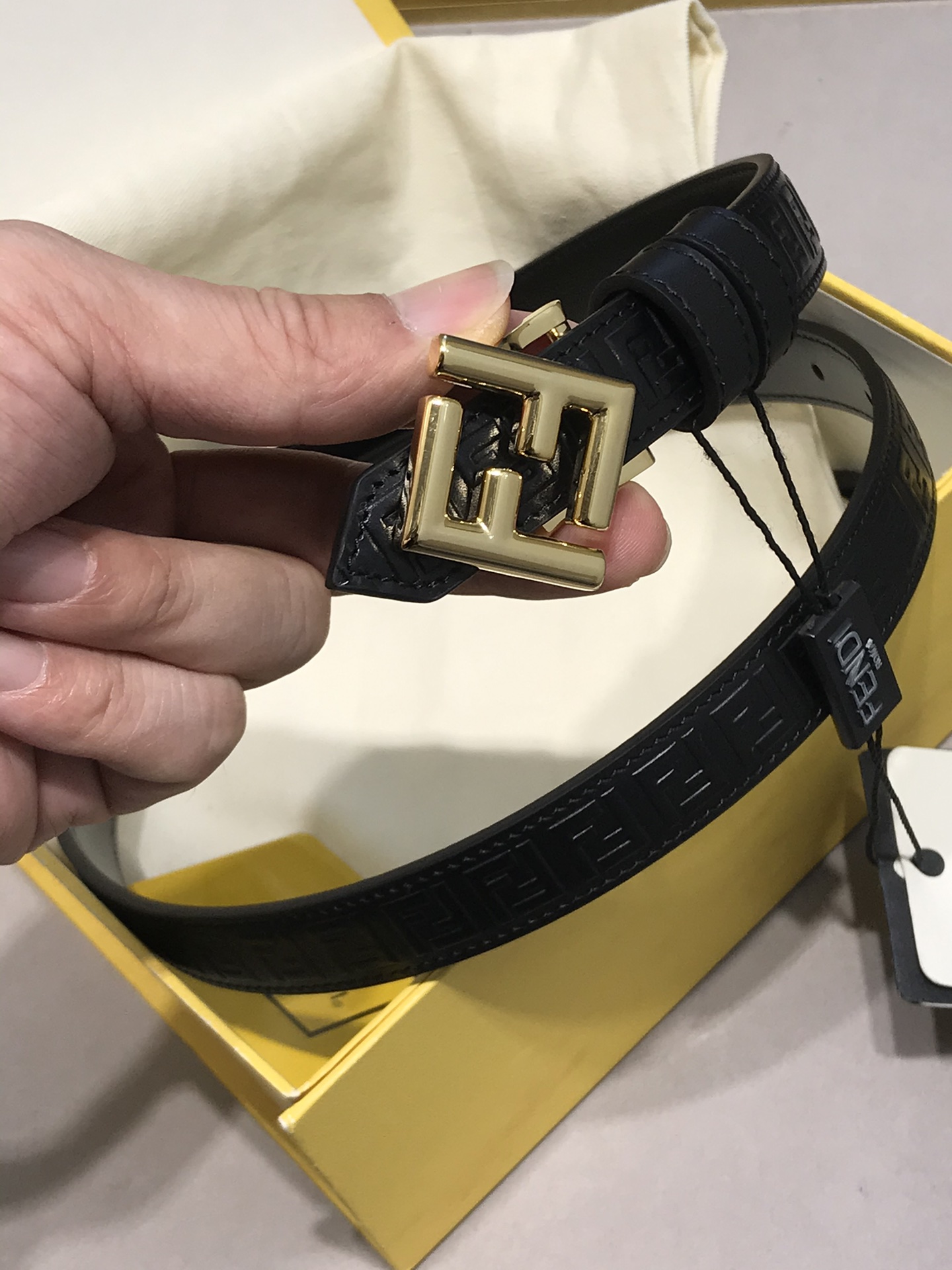 Female Basic Belt Top Grain Leather M