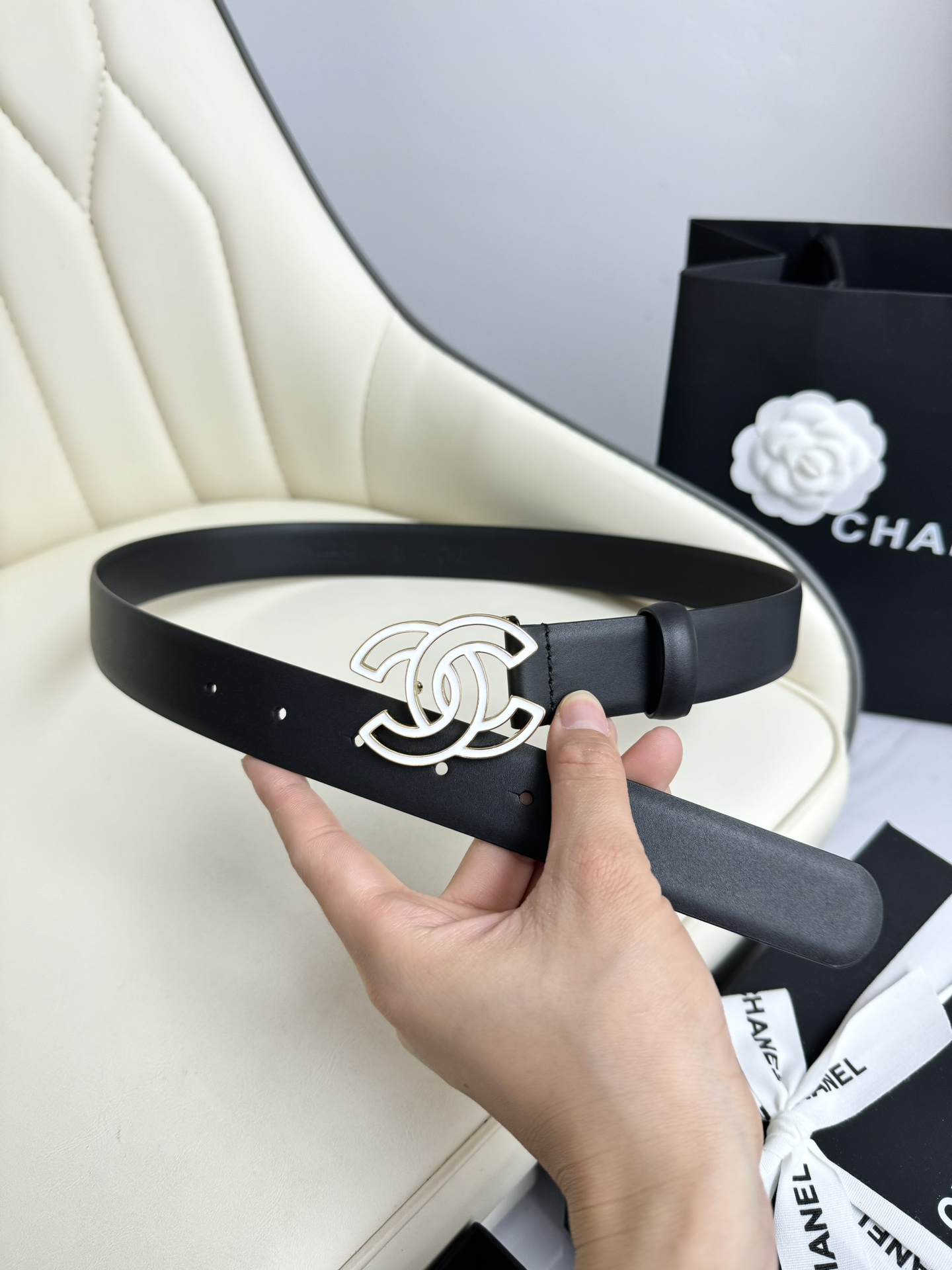Chanel Female Basic Belt M