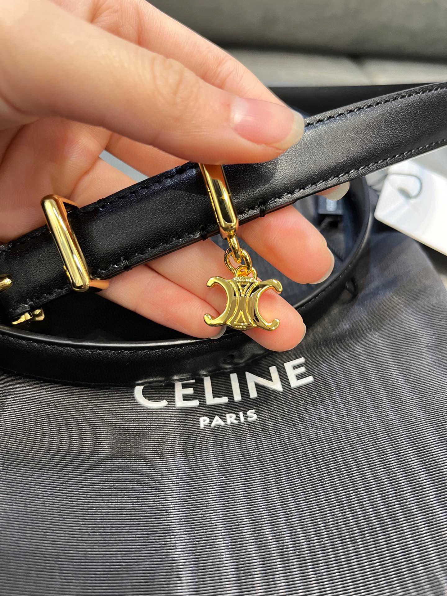Celine Female Leather Belt M-l
