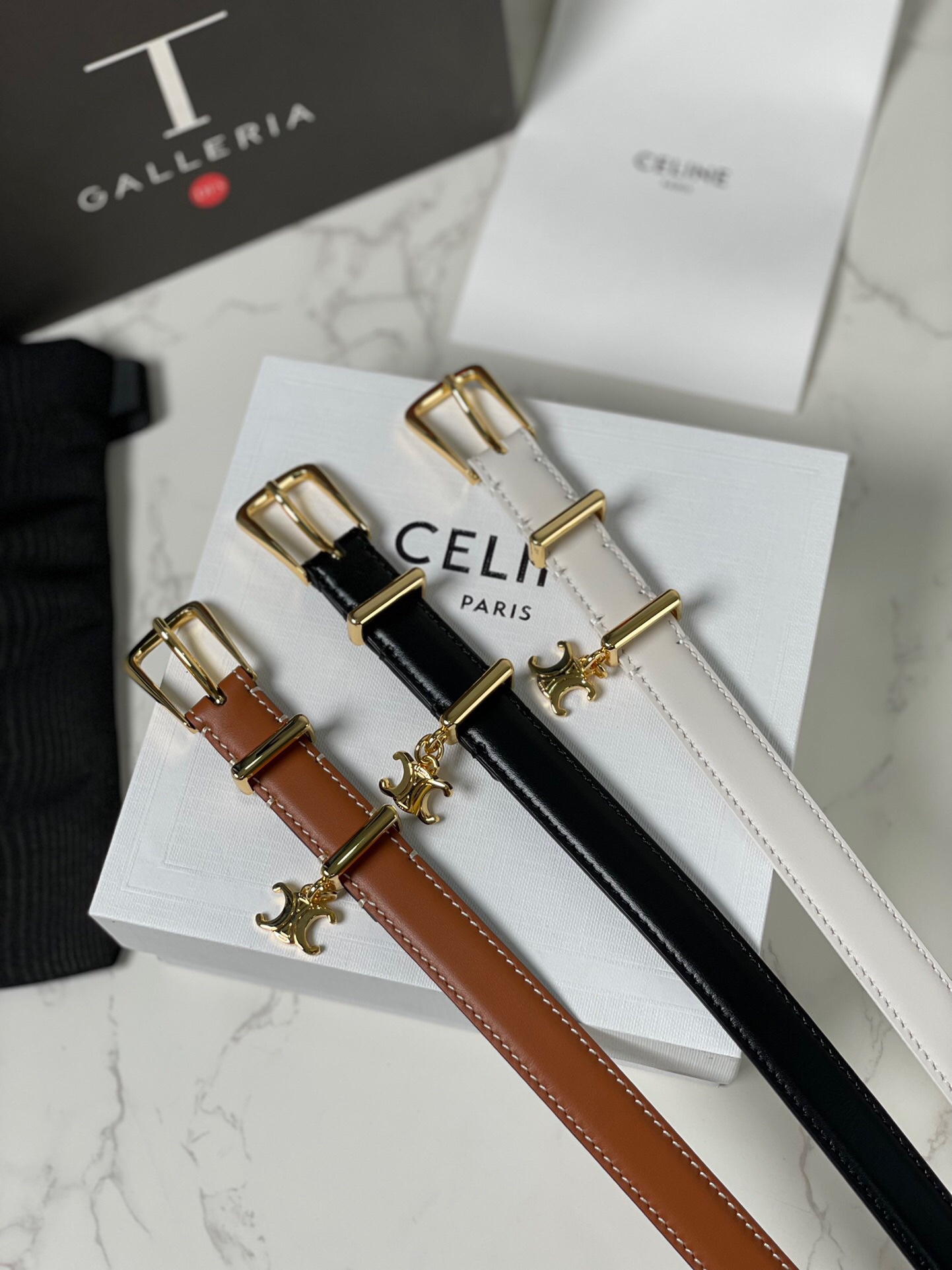 Celine Female Leather Belt M-l