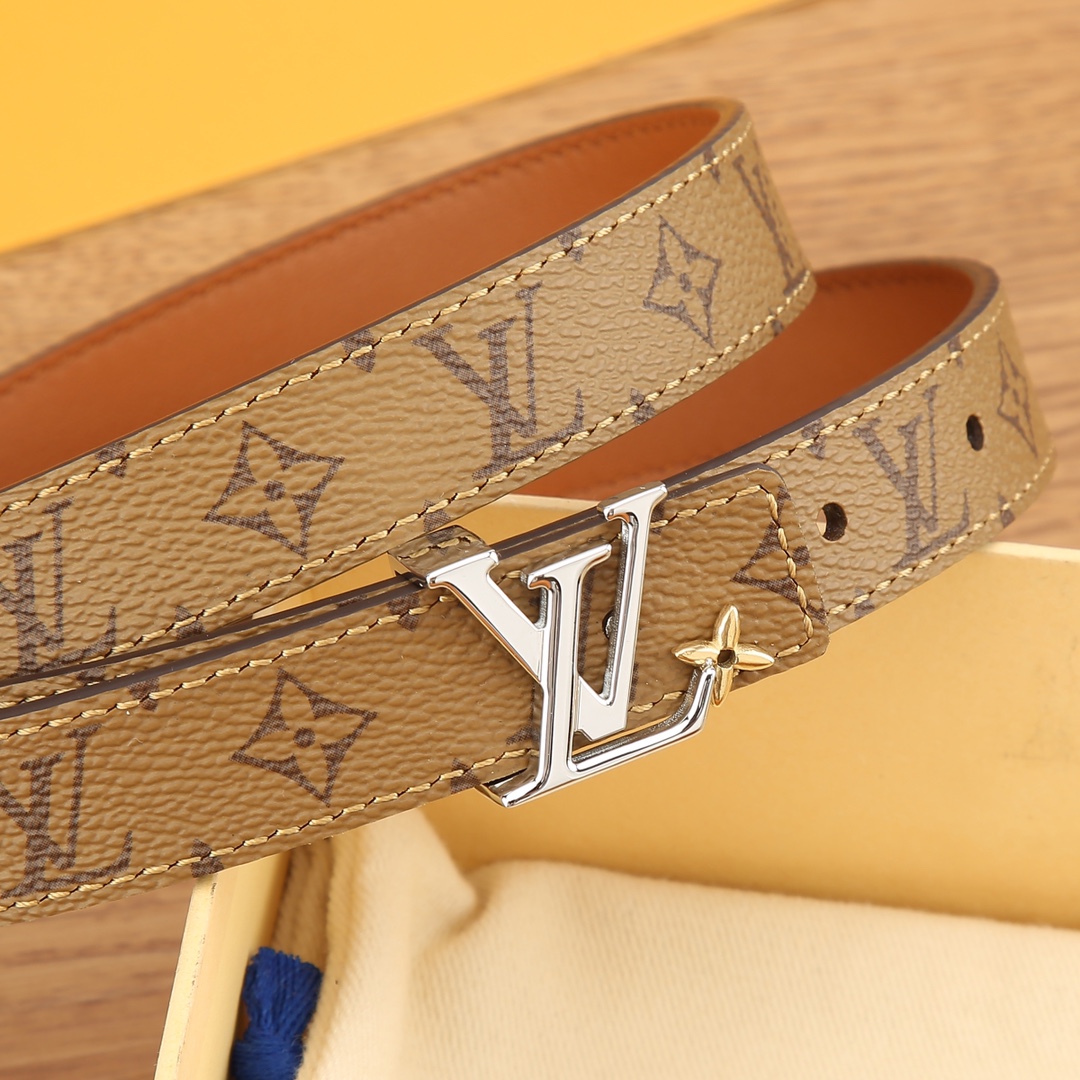 Louis Vuitton Female Basic Belt Cow Leather S-m