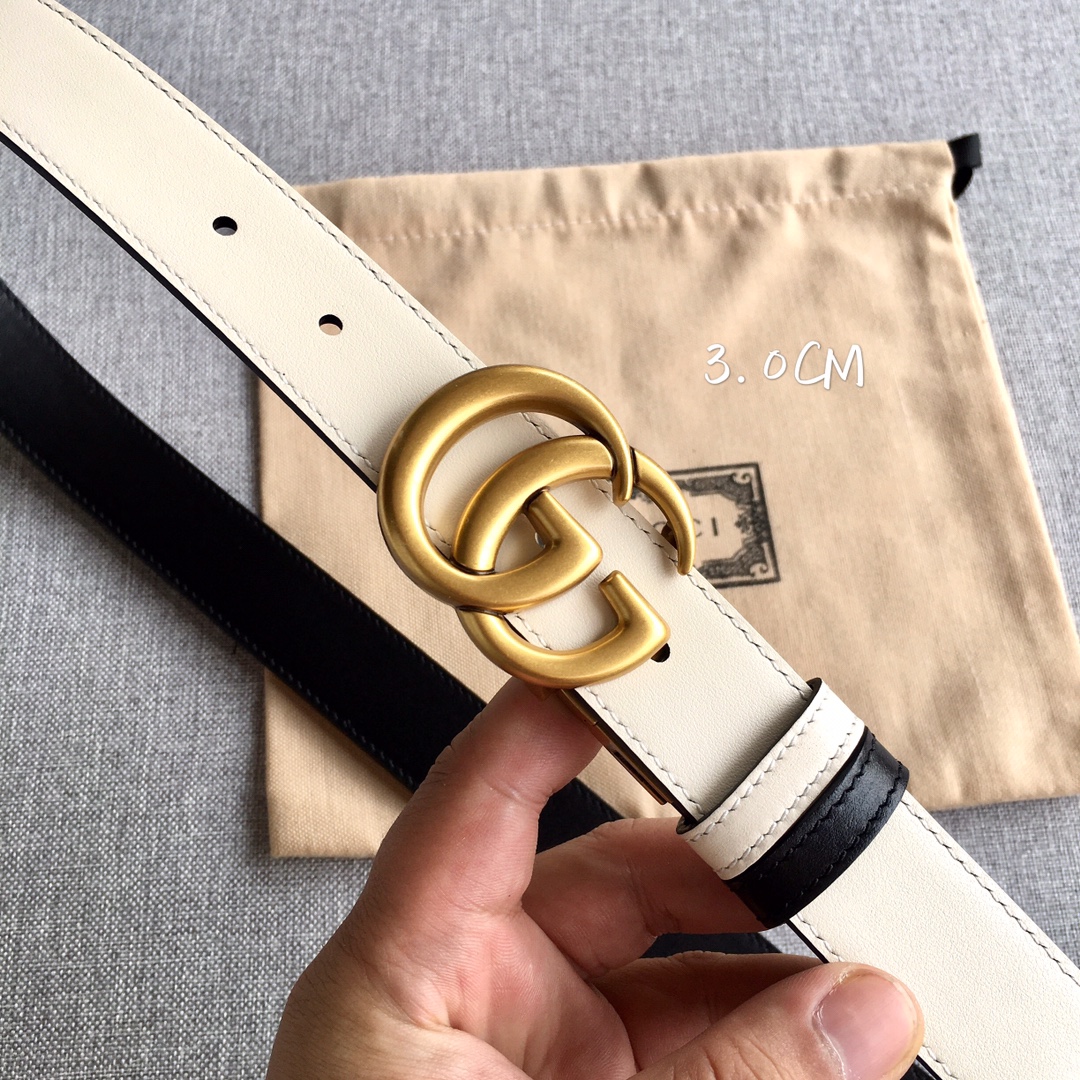 Gucci Female Basic Belt Cow Leather M