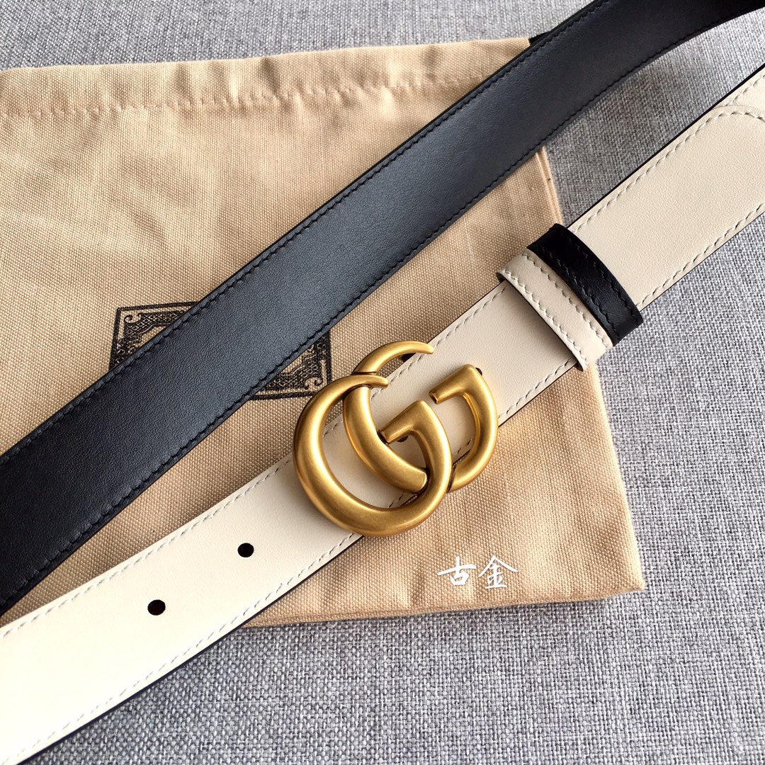 Gucci Female Basic Belt Cow Leather M