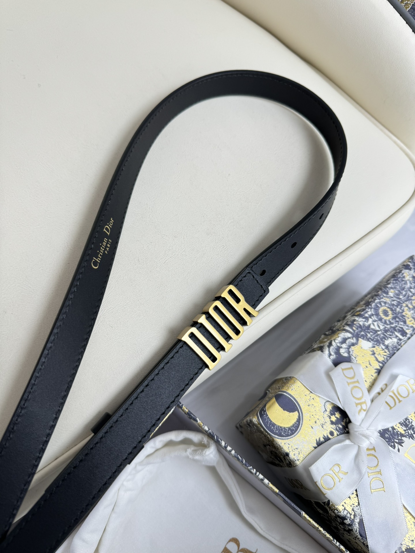 Dior Female Basic Belt Cow Leather M